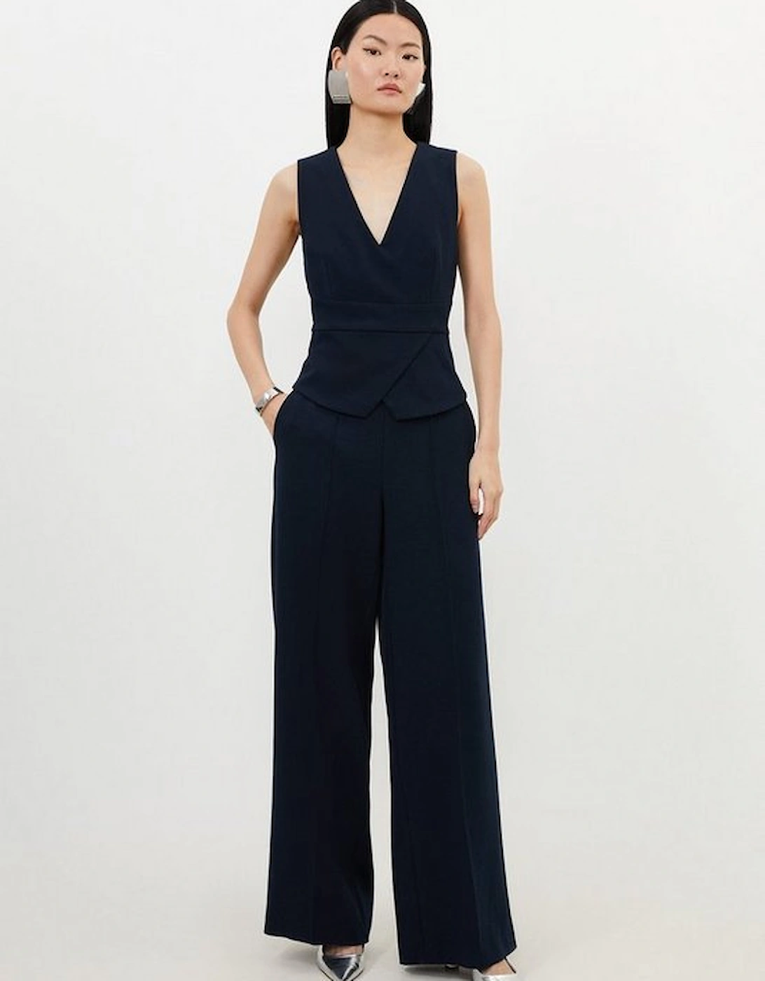 Tailored Wide Leg Trousers, 5 of 4