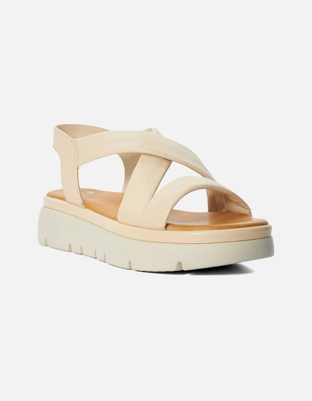 Ladies Lounge - Chunky Leather Sandals, 6 of 5