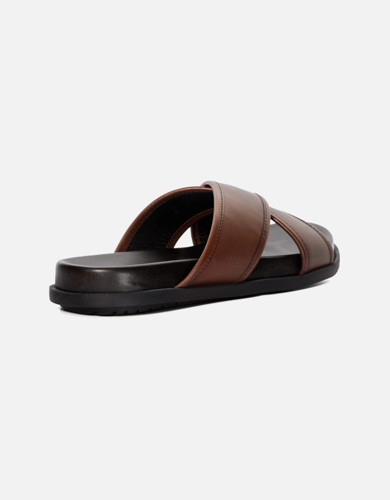 Mens Internal - Crossover-Strap Slider Sandals