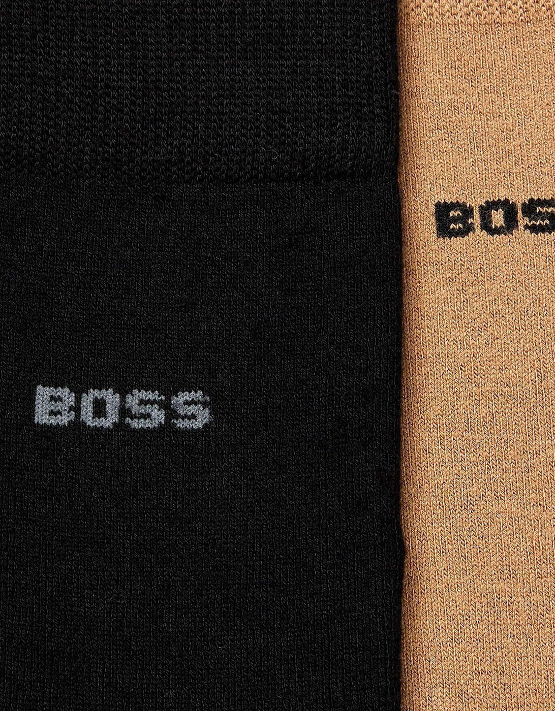 Boss 2p Rs V1 Bamboo Sock Pack Medium Beige