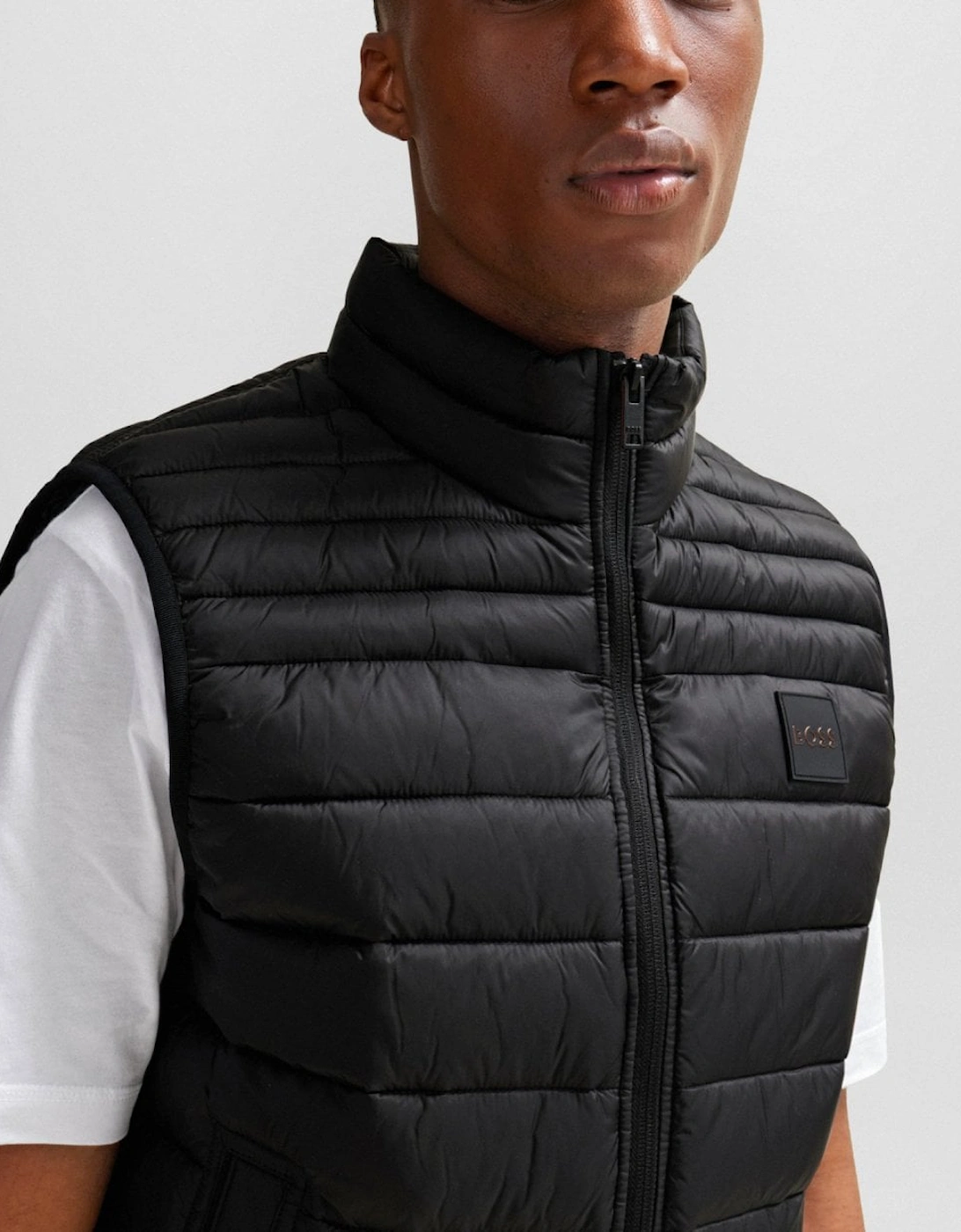 Orange Odeno 1 Mens Padded Gilet