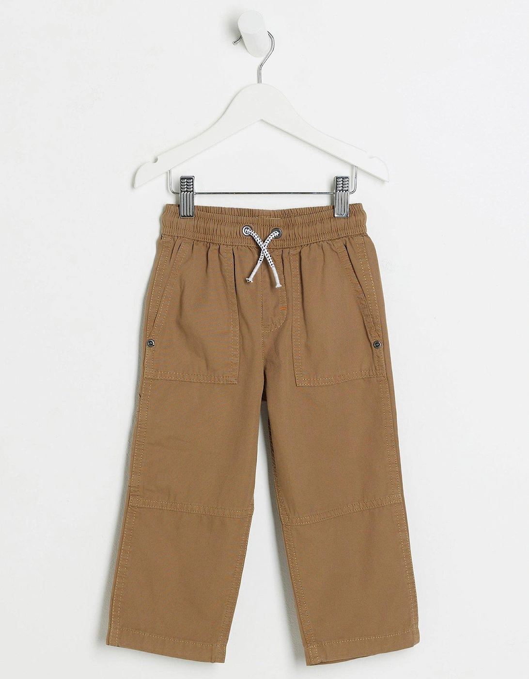 Mini Boys Utility Carpenter Trousers - Brown, 5 of 4
