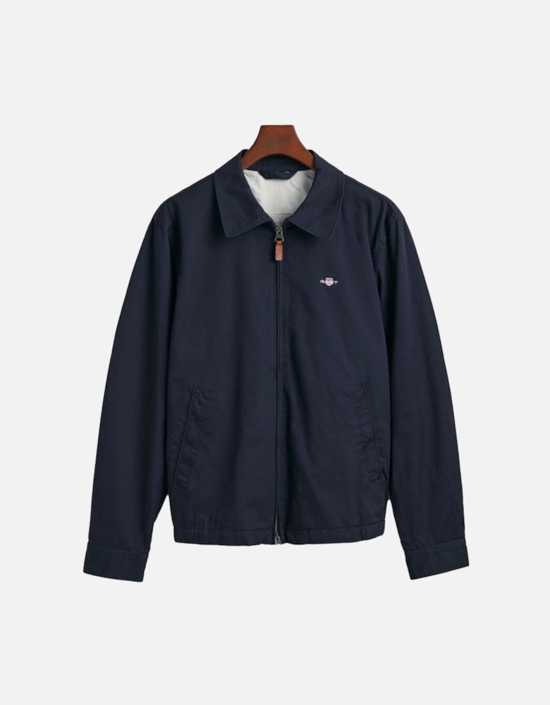 Cotton Windcheater Casual Jacket Navy