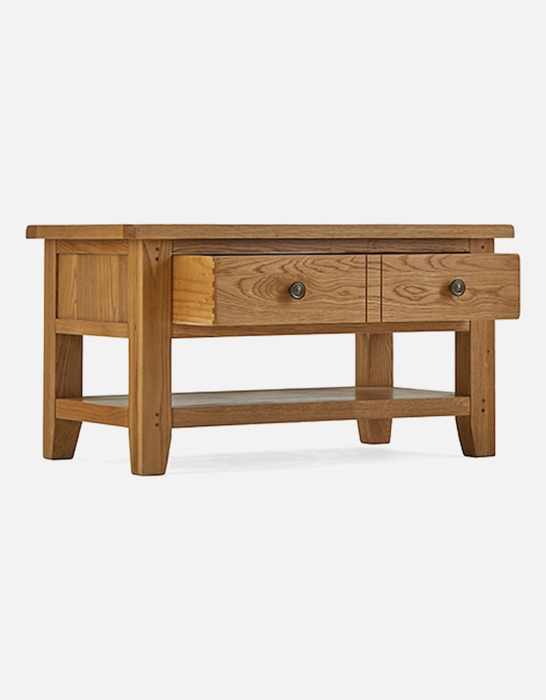 Burford Small Coffee Table With Drawers