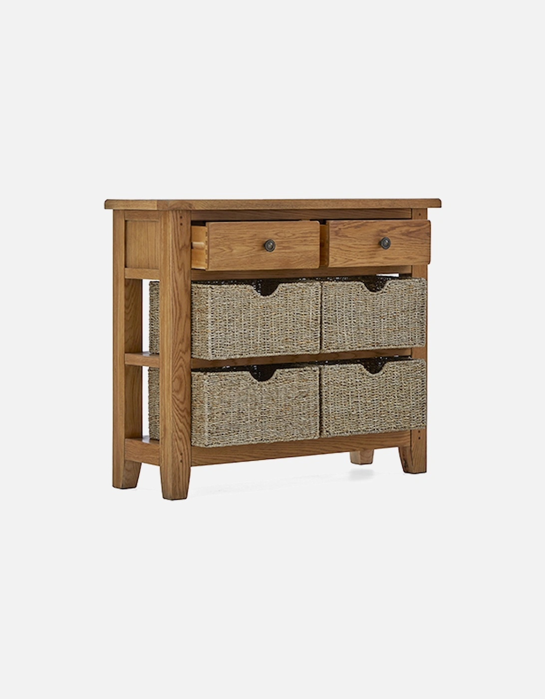 Burford Console Table with Basket
