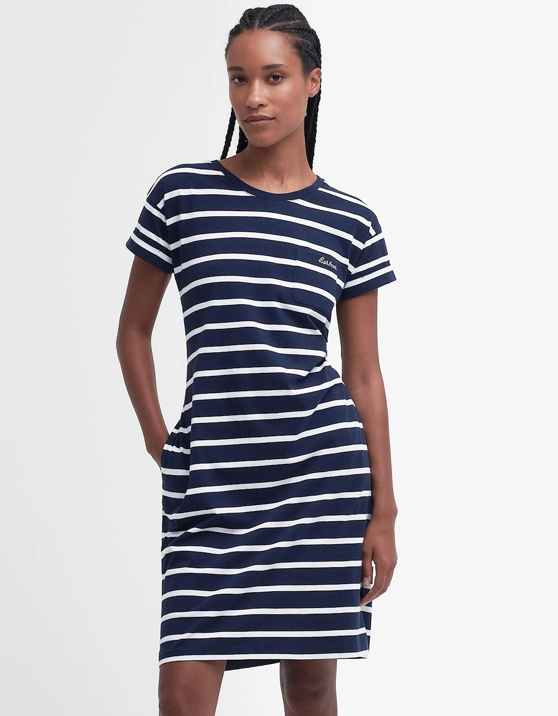 Otterburn Stripe Womens Dress, 8 of 7