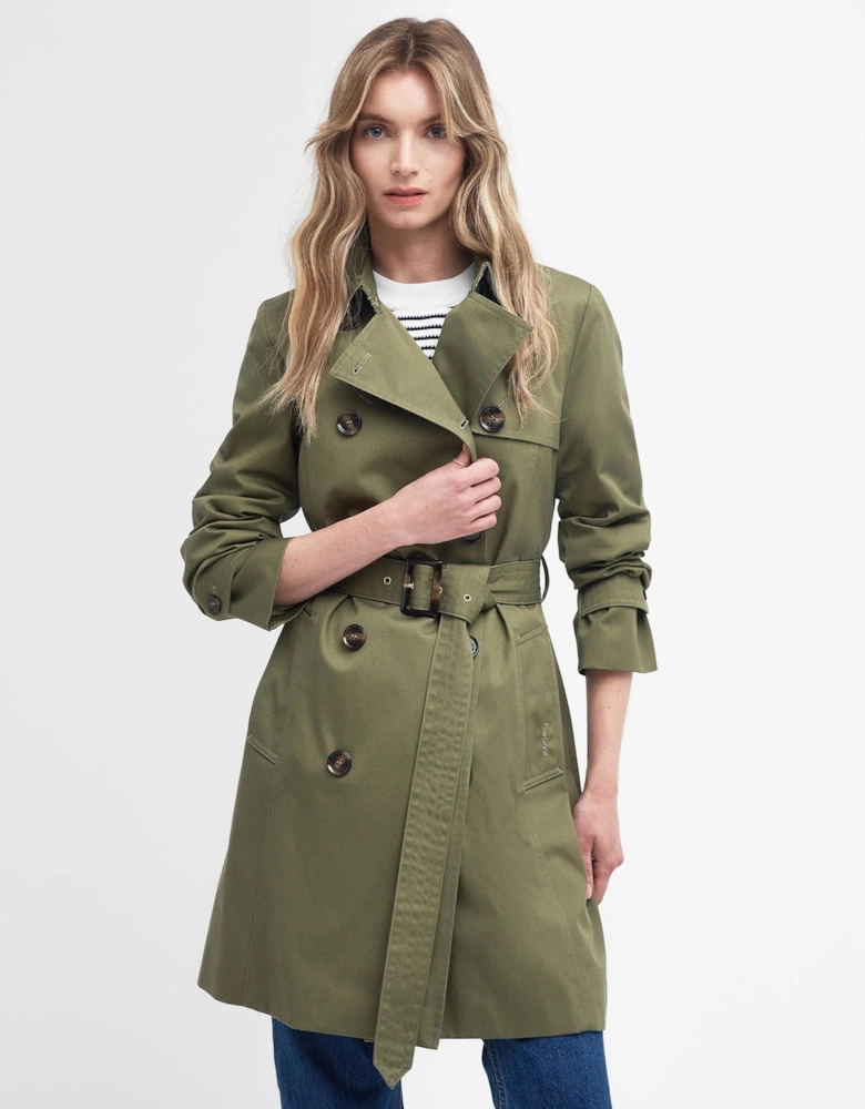 Short Greta Womens Showerproof Trenchcoat