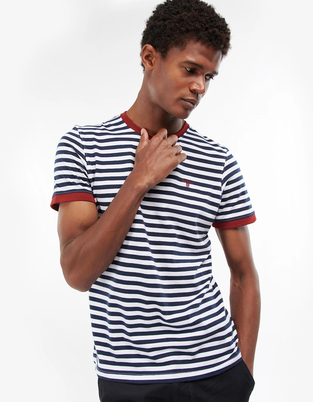 Quay Stripe Mens T-Shirt, 8 of 7