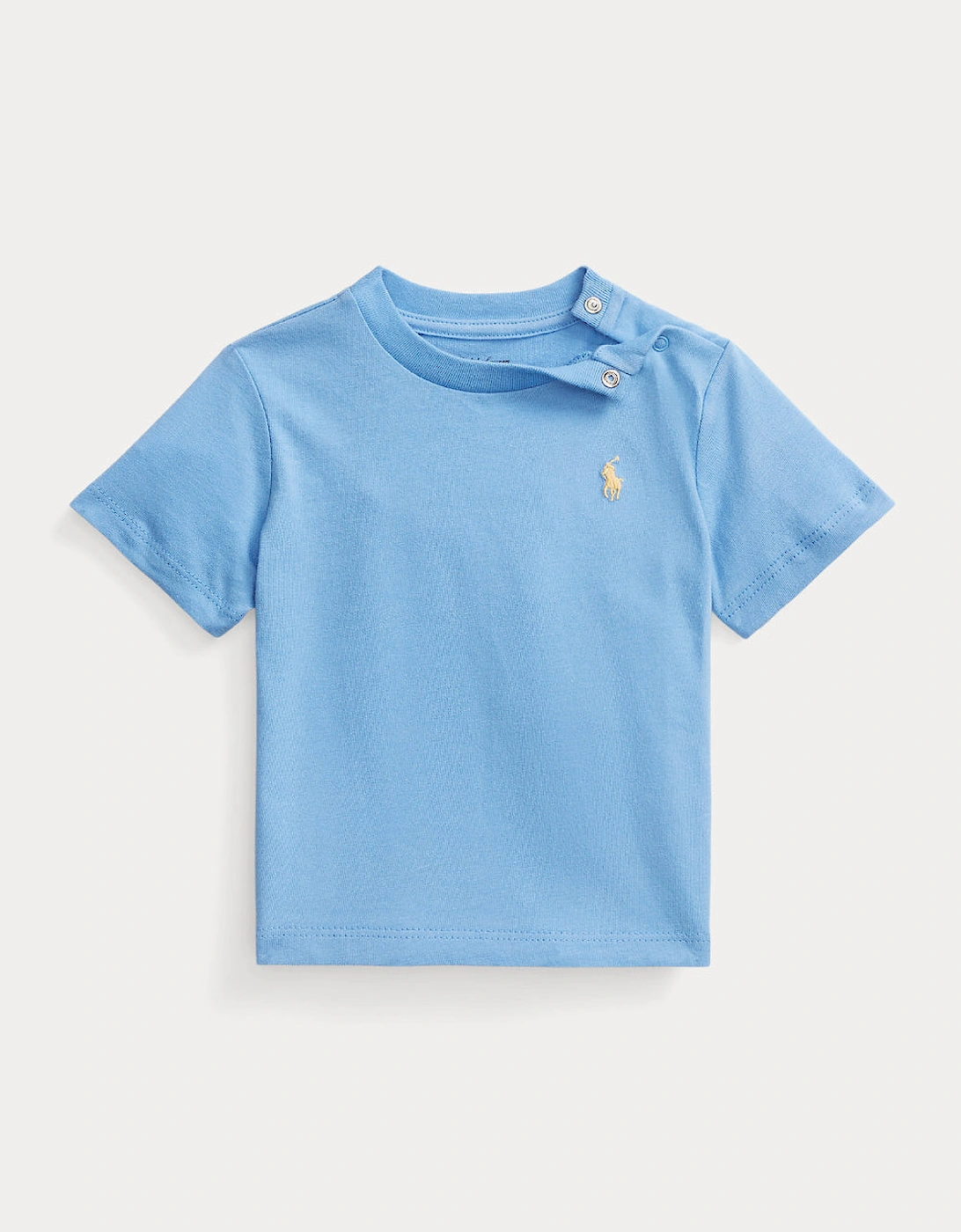 Baby Boys Blue Logo T-Shirt, 3 of 2