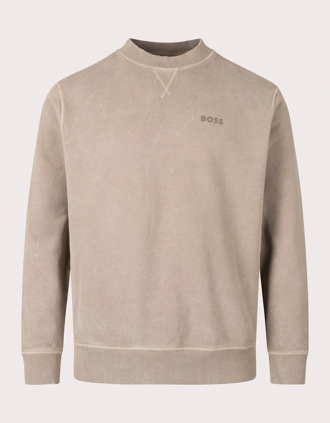 Relaxed Fit Terry Logo Sweatshirt, 4 of 3