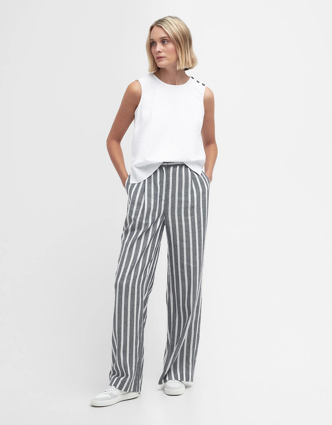 Annalise Womens Linen Trousers