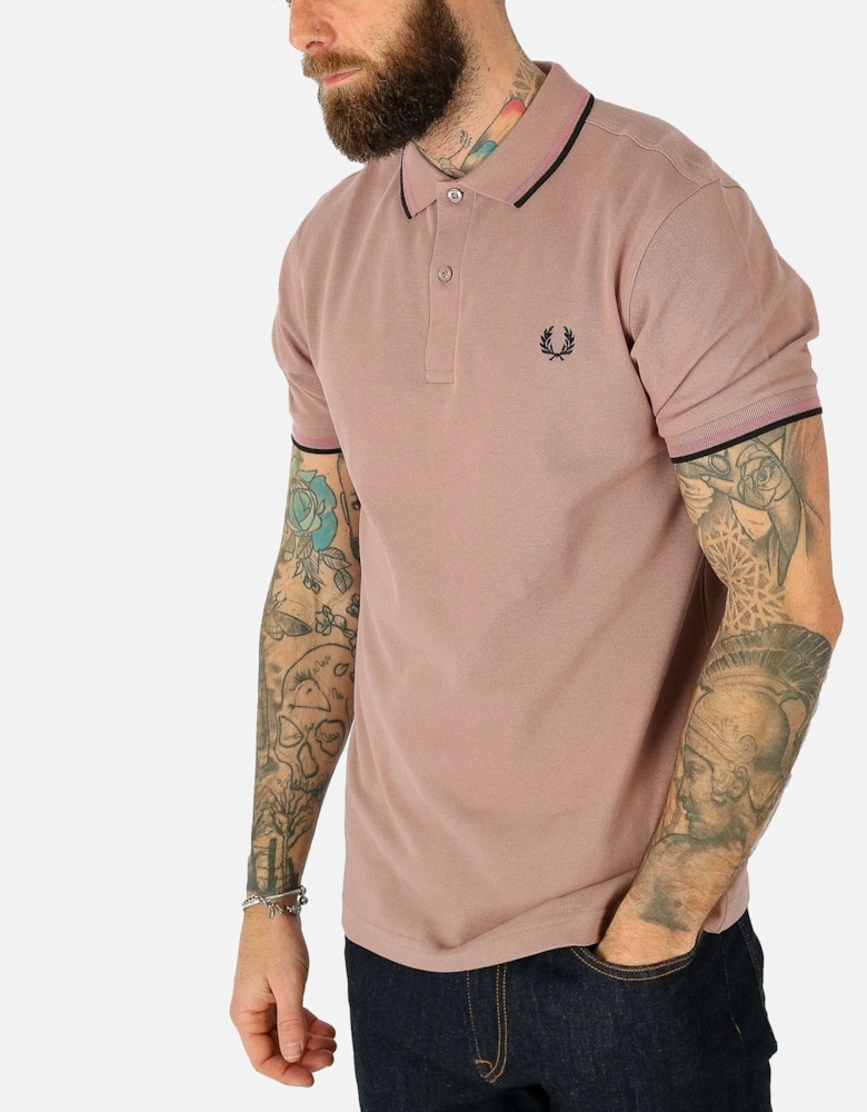 Twin Tipped Pink Polo