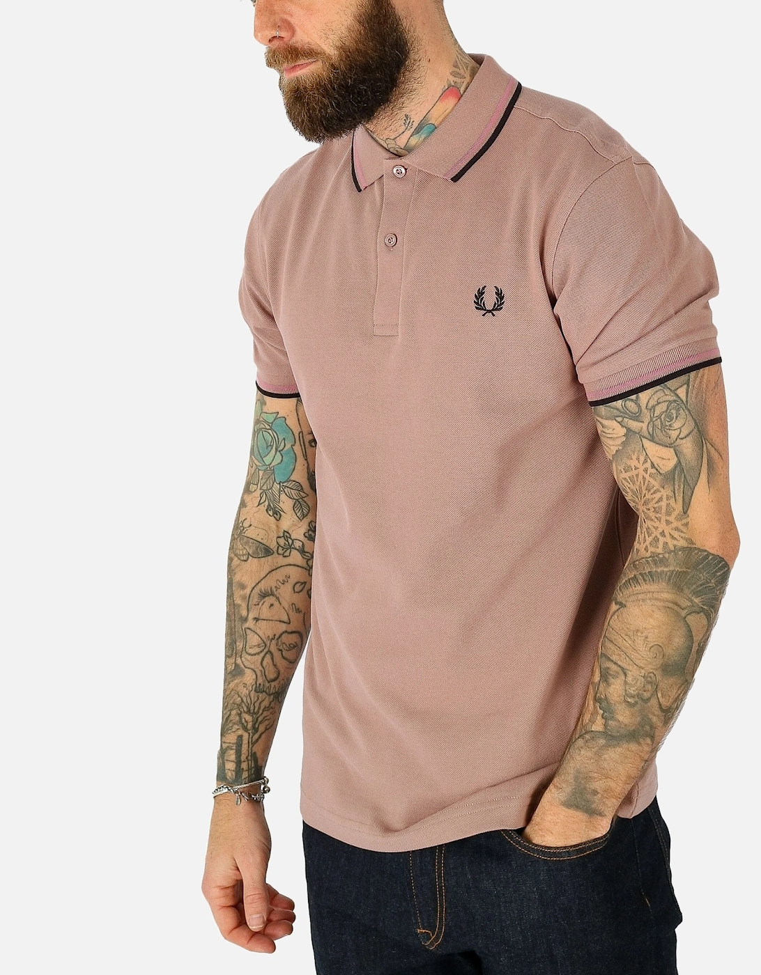 Twin Tipped Pink Polo, 5 of 4