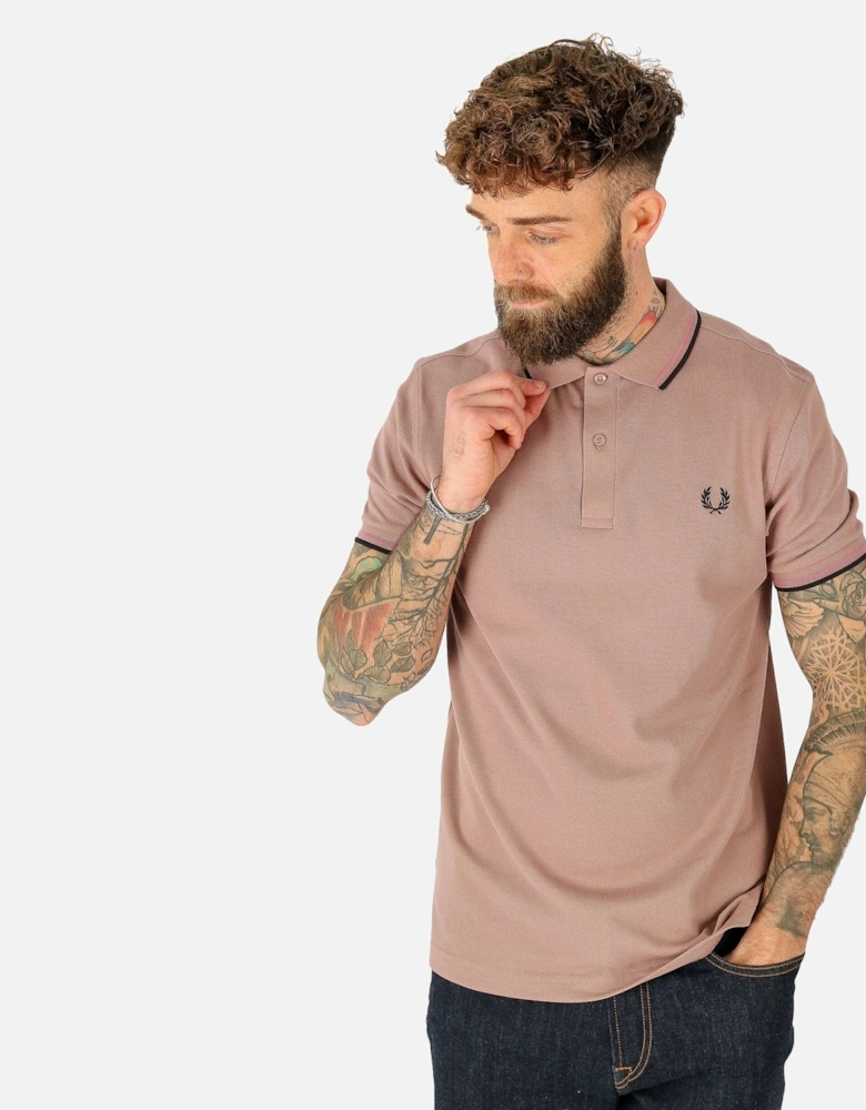 Twin Tipped Pink Polo