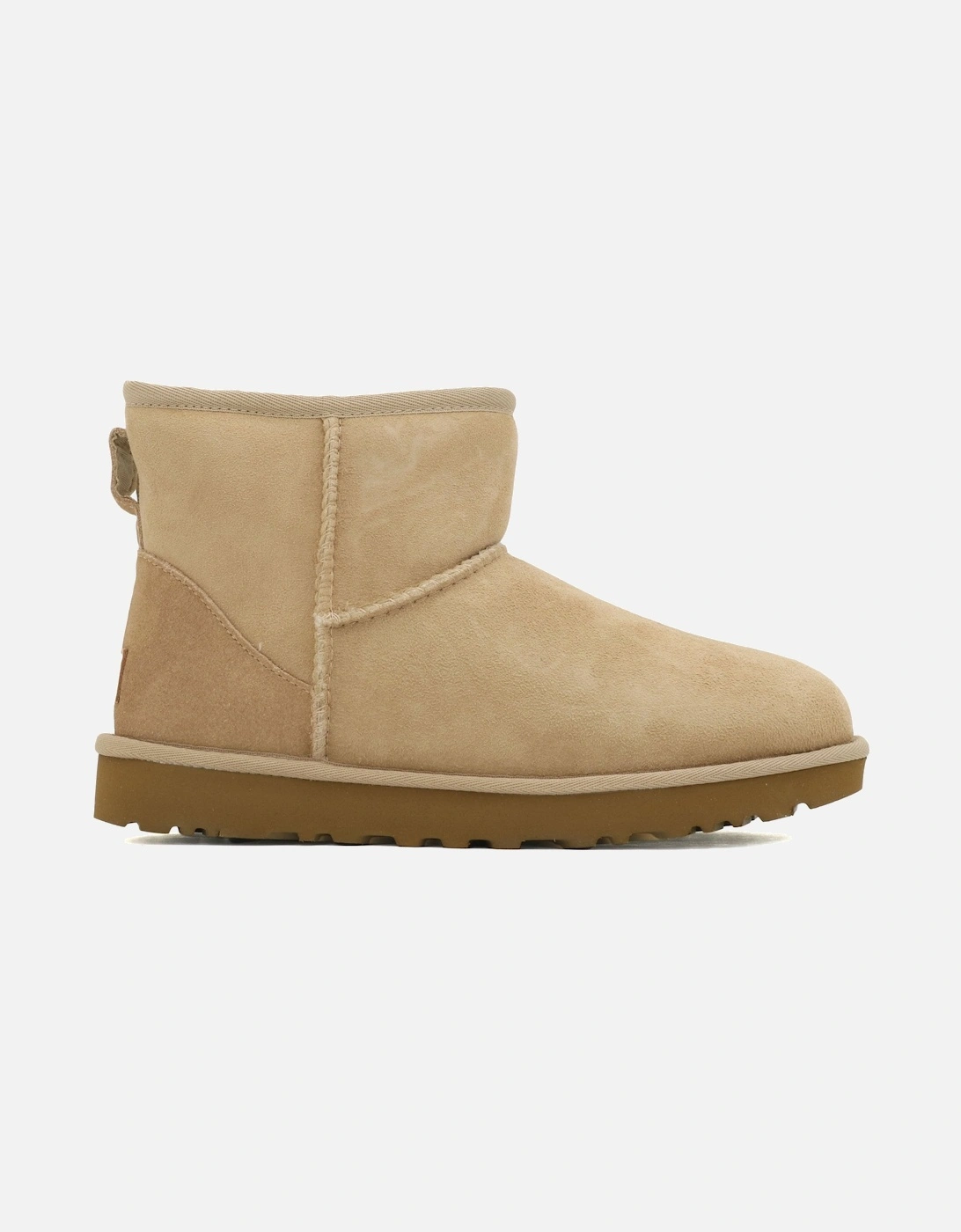 Classic Mini Sand Shearling Boot