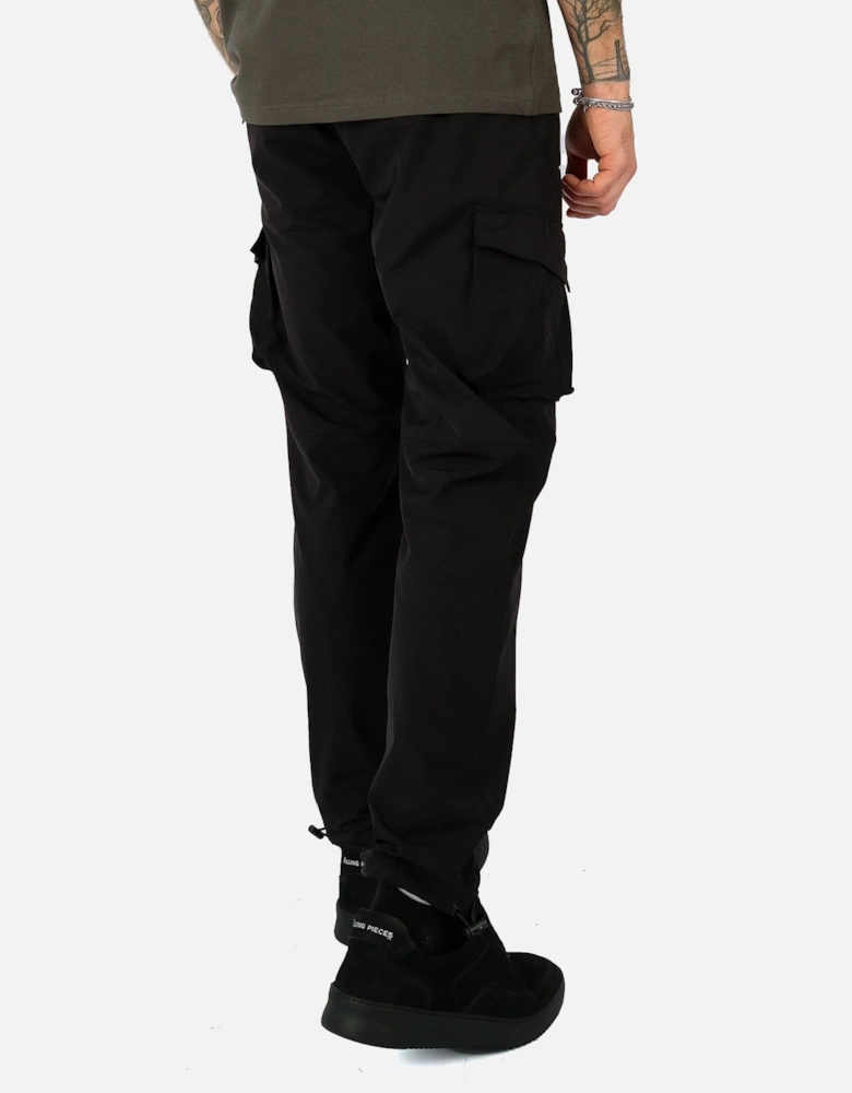 Tech Stretch Black Cargo Pant