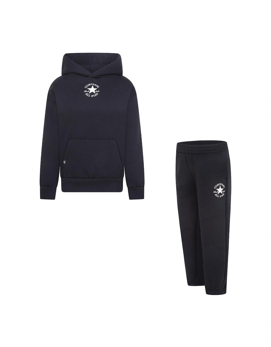 Younger Boys Core Hoody and Pant Set - Black, 5 of 4