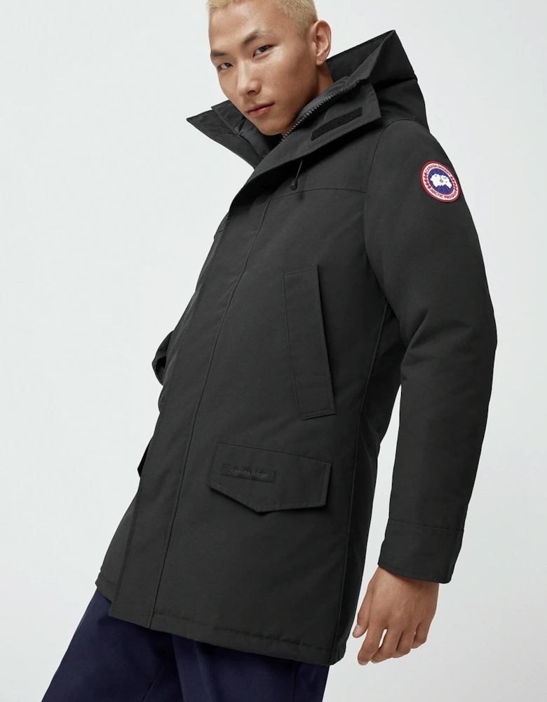 Langford Parka Fusion Fit With Fur Black