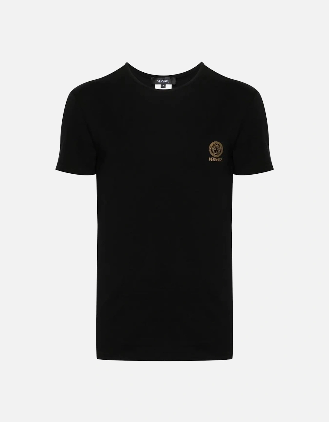 Bi Stretch Cotton T-shirt Black, 4 of 3