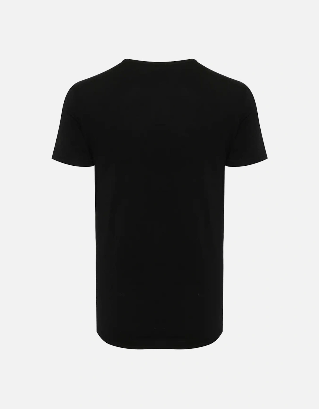 Bi Stretch Cotton T-shirt Black