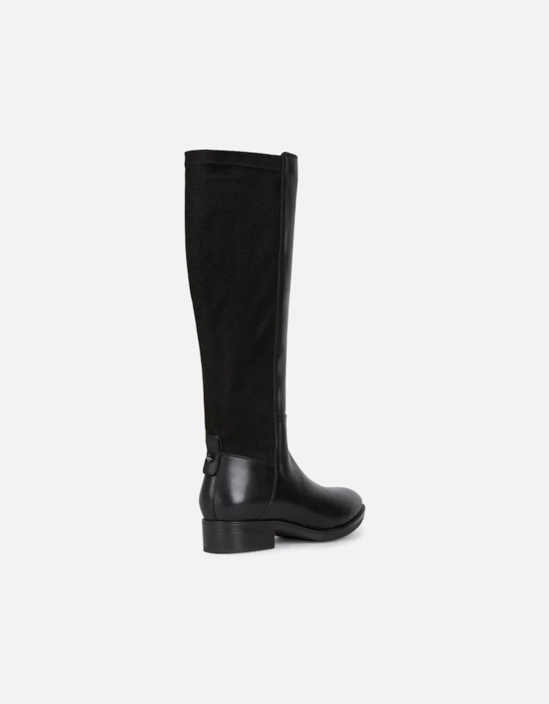 Womens/Ladies D Felicity D Leather Calf Boots