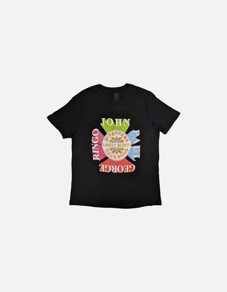 Unisex Adult Sgt Pepper Drum Names T-Shirt