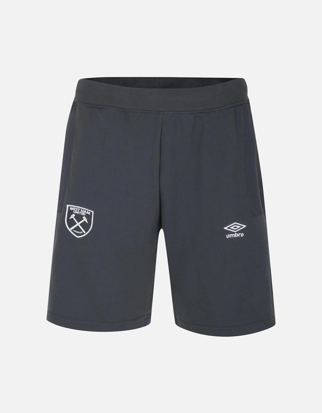 Childrens/Kids 23/24 Fleece West Ham United FC Shorts, 2 of 1