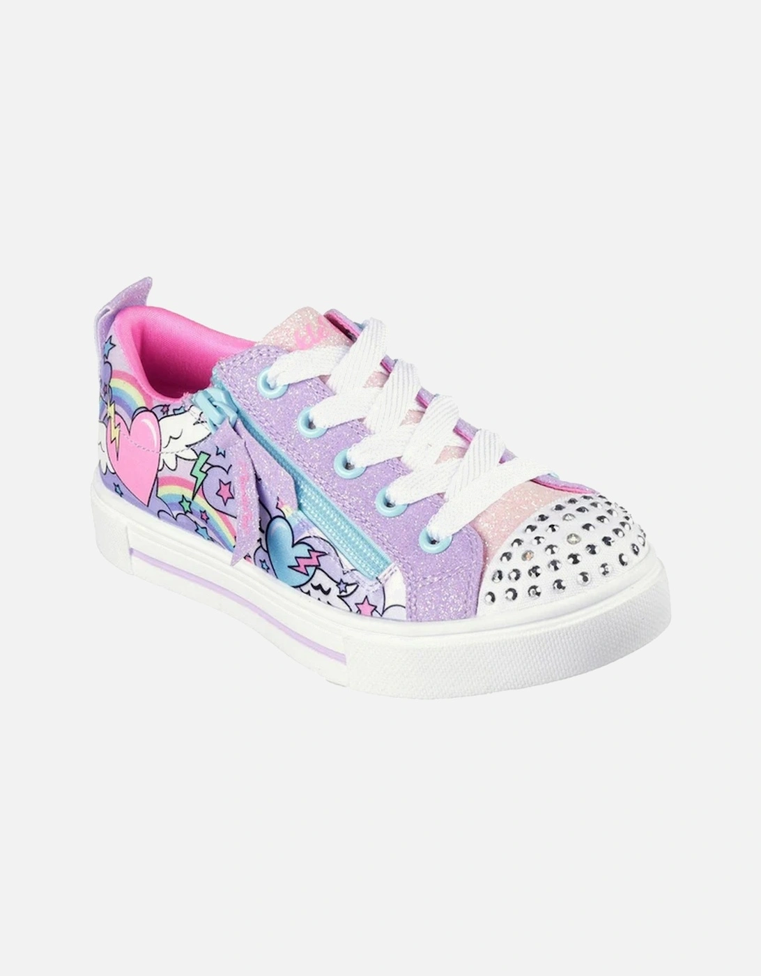 Girls Twinkle Toes Twinkle Sparks Trainers, 6 of 5
