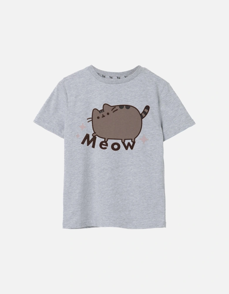 Girls Meow T-Shirt