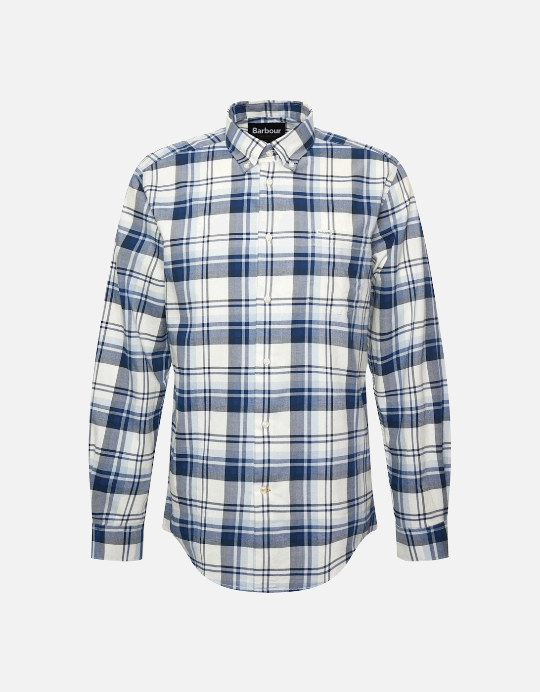 Falstone Checked Shirt Sky, 4 of 3