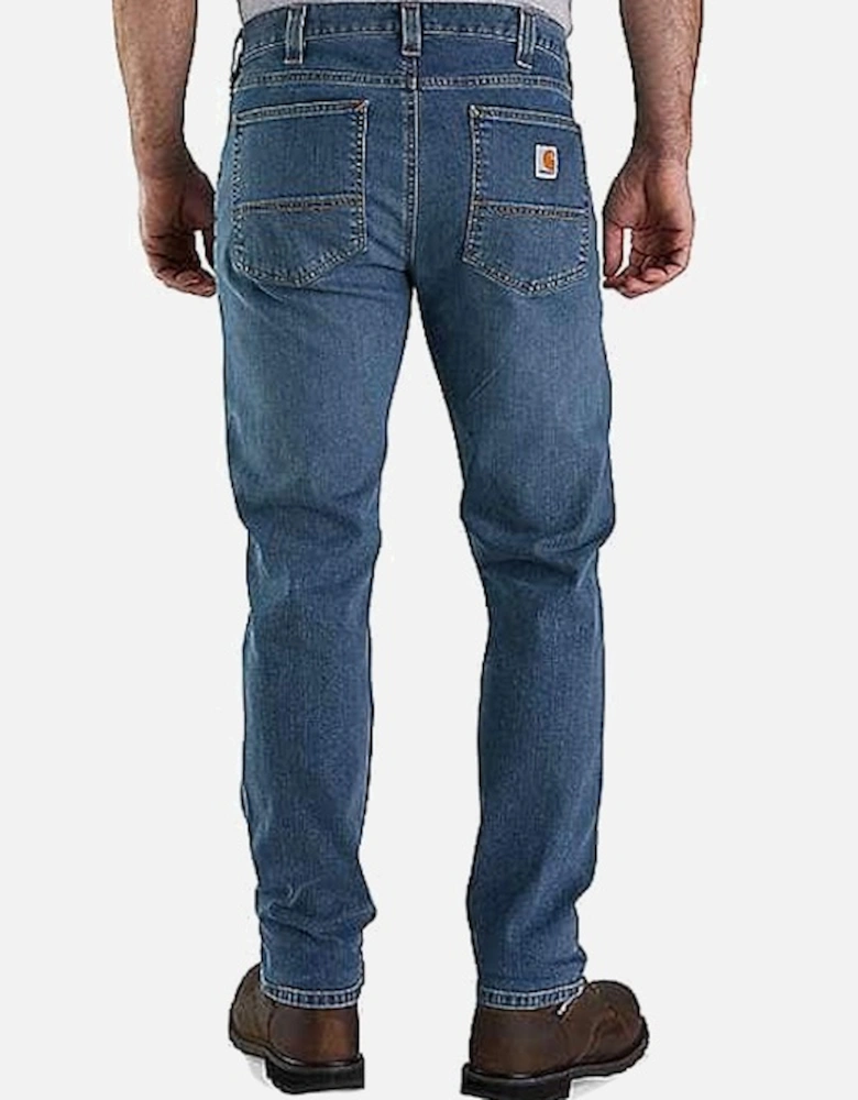 Carhartt Men's Rugged Flex Relaxed Fit Low Rise 5-Pocket Tapered Jean Arcadia