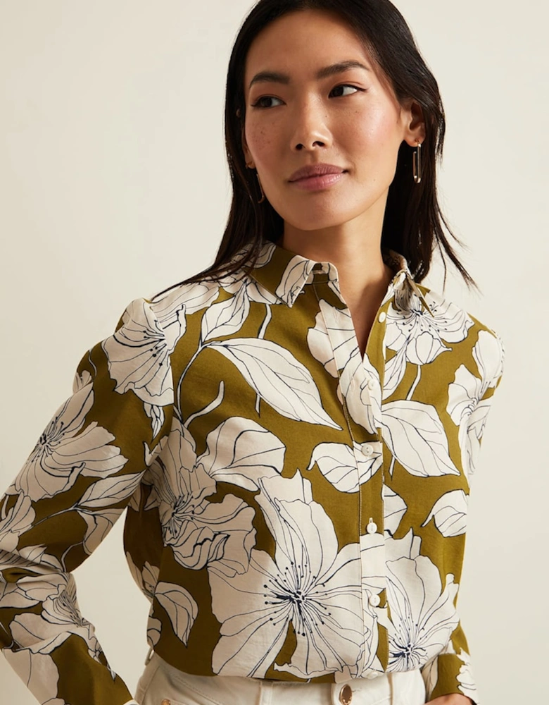 Lena Linear Floral Shirt
