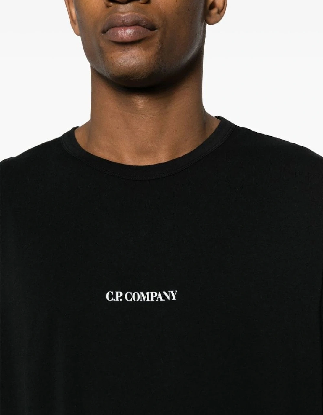 Garment Dyed Logo T-shirt Black