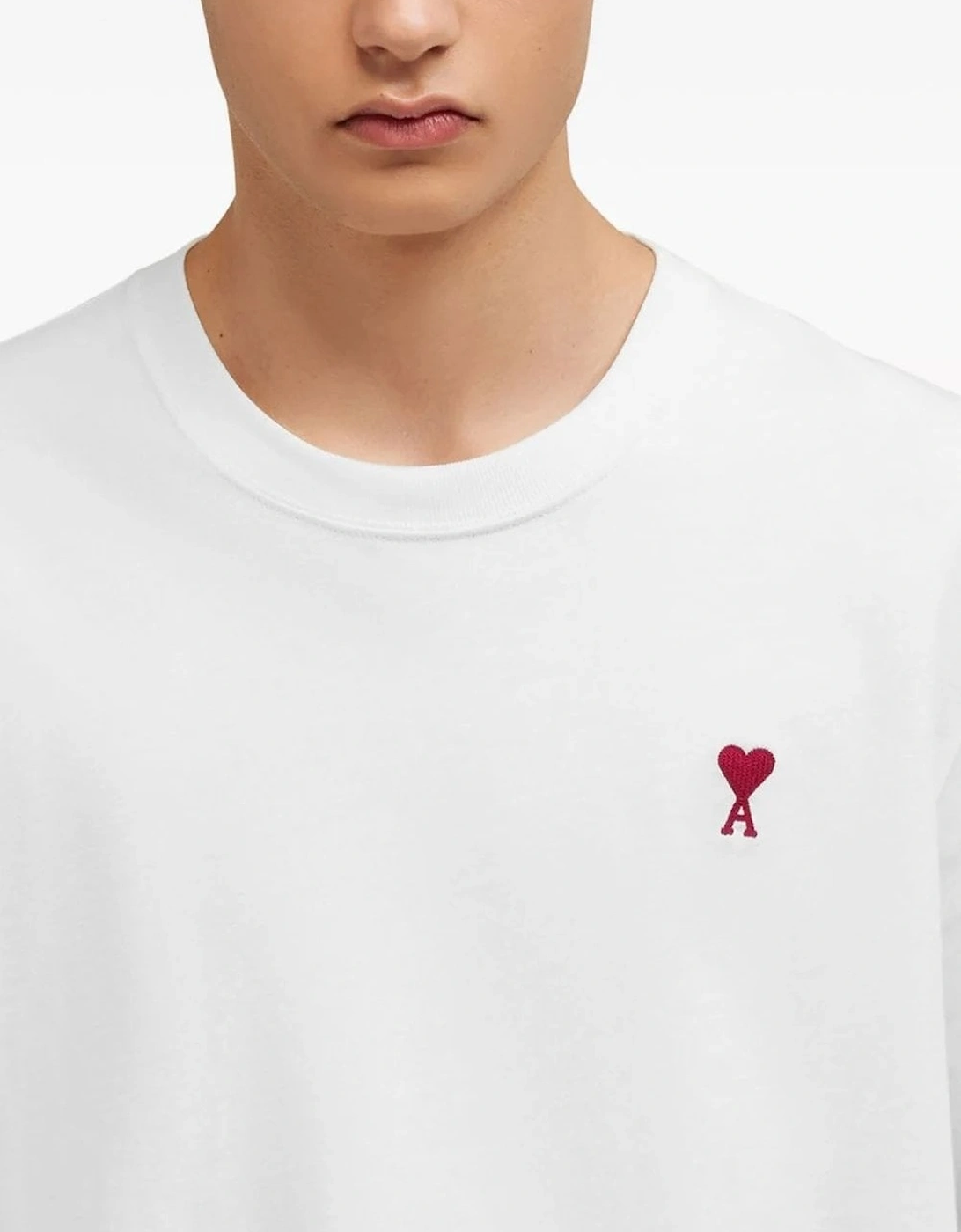 Red Ami De Coeur T-shirt White