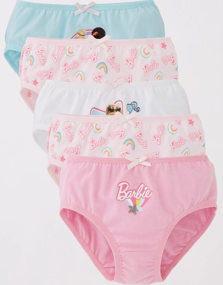 5 Pack Logo Knickers - Multi