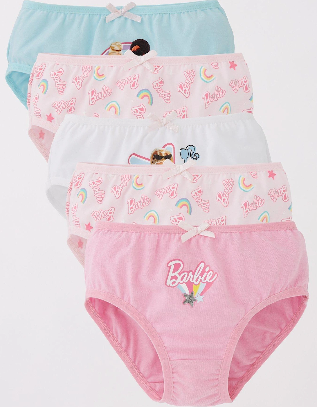 5 Pack Logo Knickers - Multi, 2 of 1