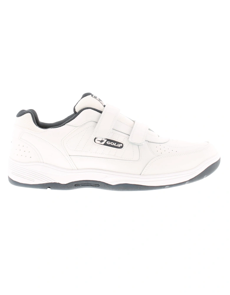 Mens Trainers Belmont touch fastening Wide XL Touch Fastening white UK Size