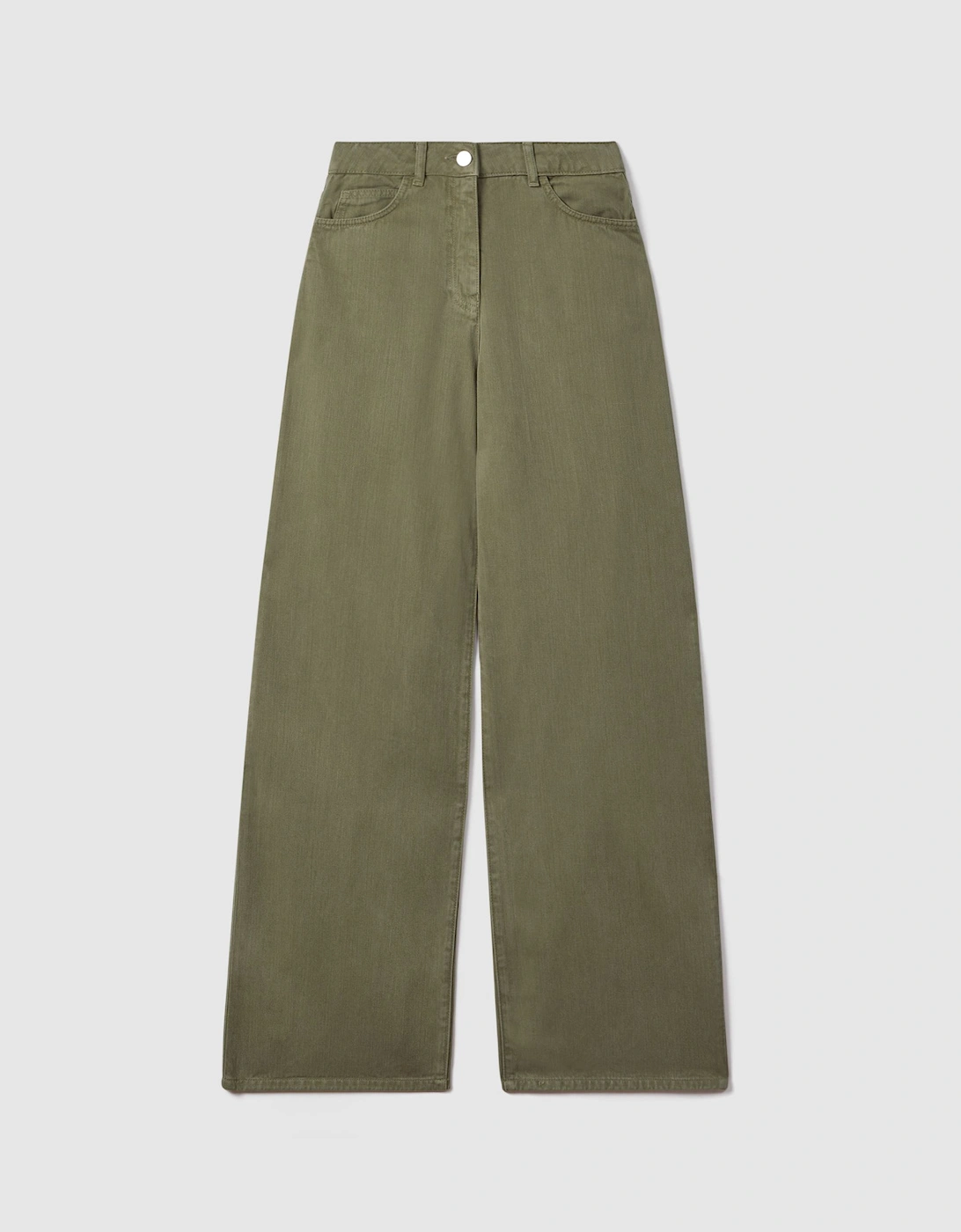 Garment Dyed Wide Leg Trousers, 2 of 1
