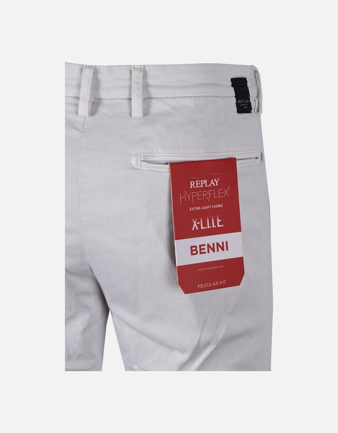 Benni Cotton Trouser Cream, 5 of 4