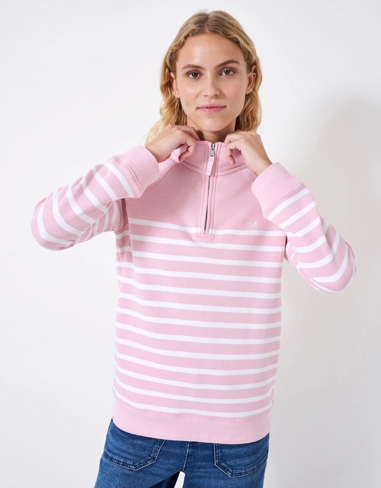 Half Zip Sweatshirt - Multi