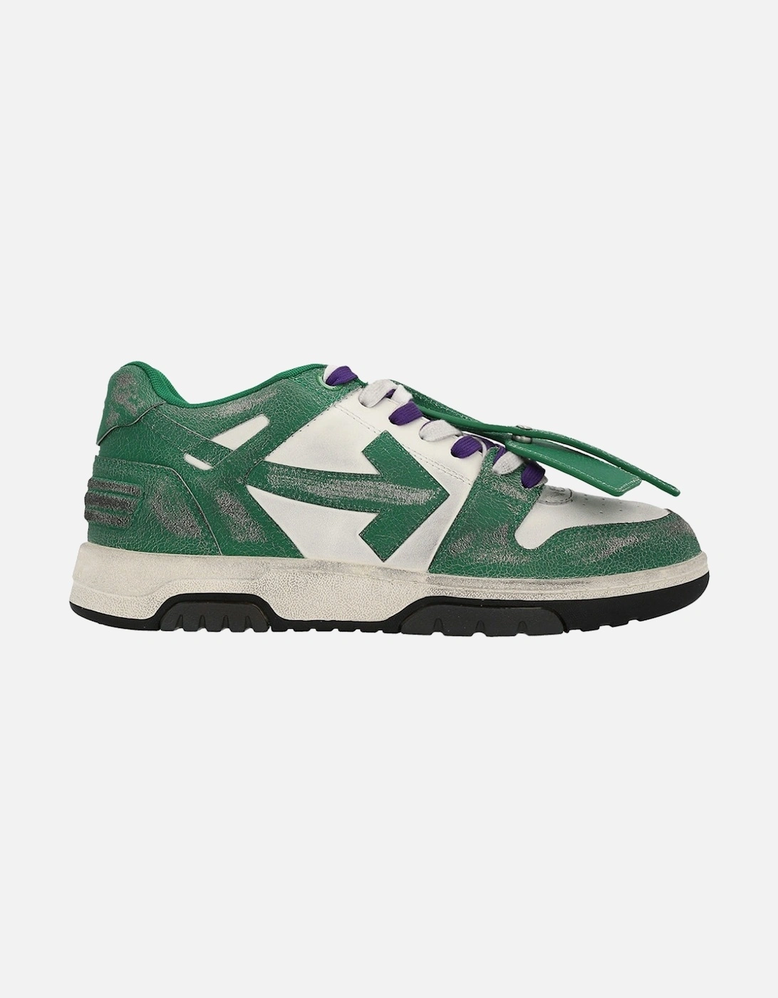 Out Of Office Green Vintage Leather Sneakers, 5 of 4