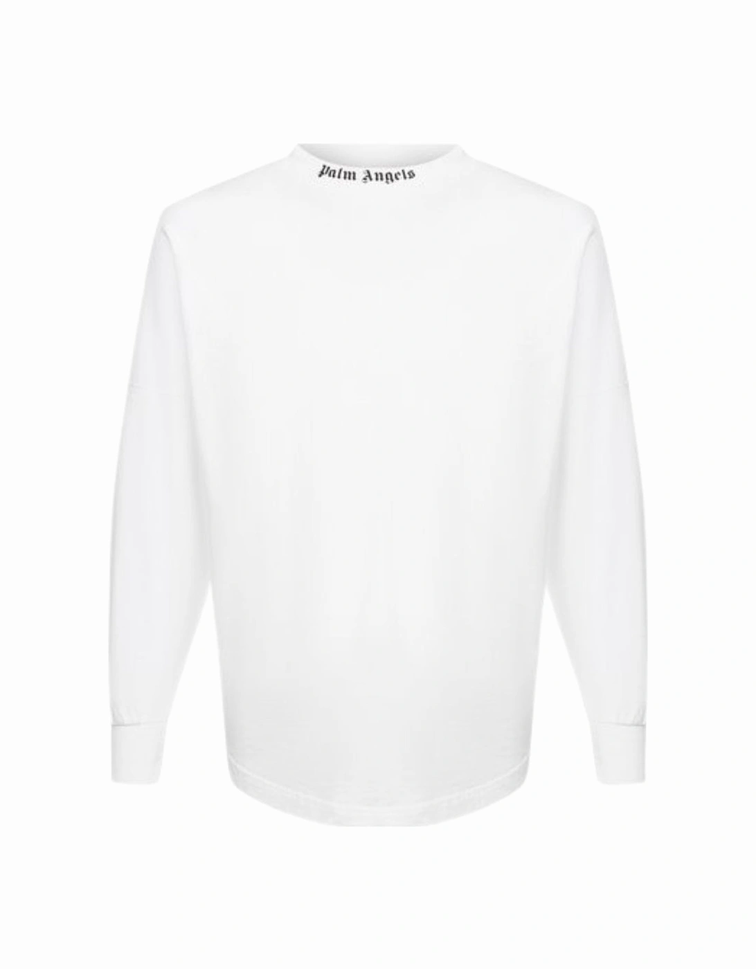 Double Classic Logo Long Sleeve White T-Shirt, 3 of 2
