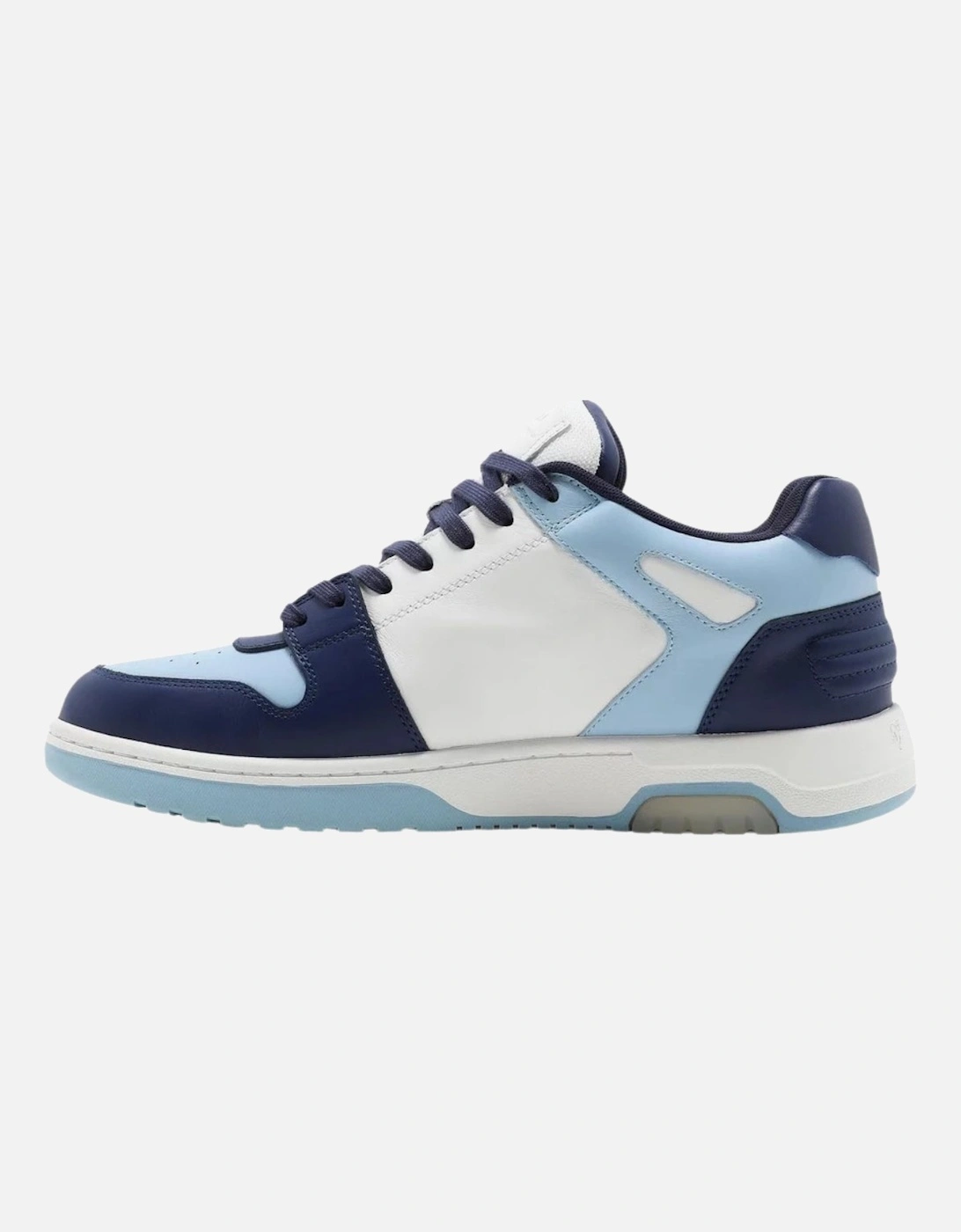Out Of Office Light Blue Leather Sneakers