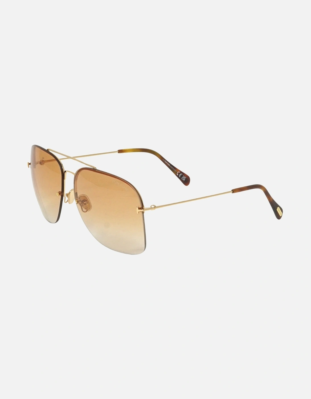 Mackenzie-02 FT0883 30F Gold Sunglasses