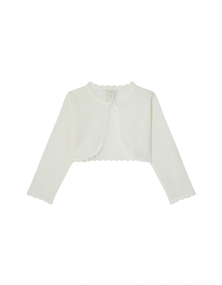 Baby Girls Niamh Cardigan - Ivory