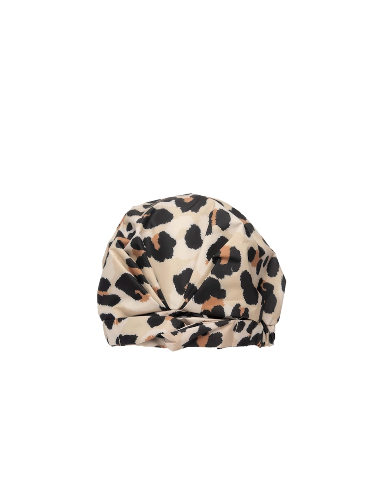 Luxe Shower Cap - Leopard