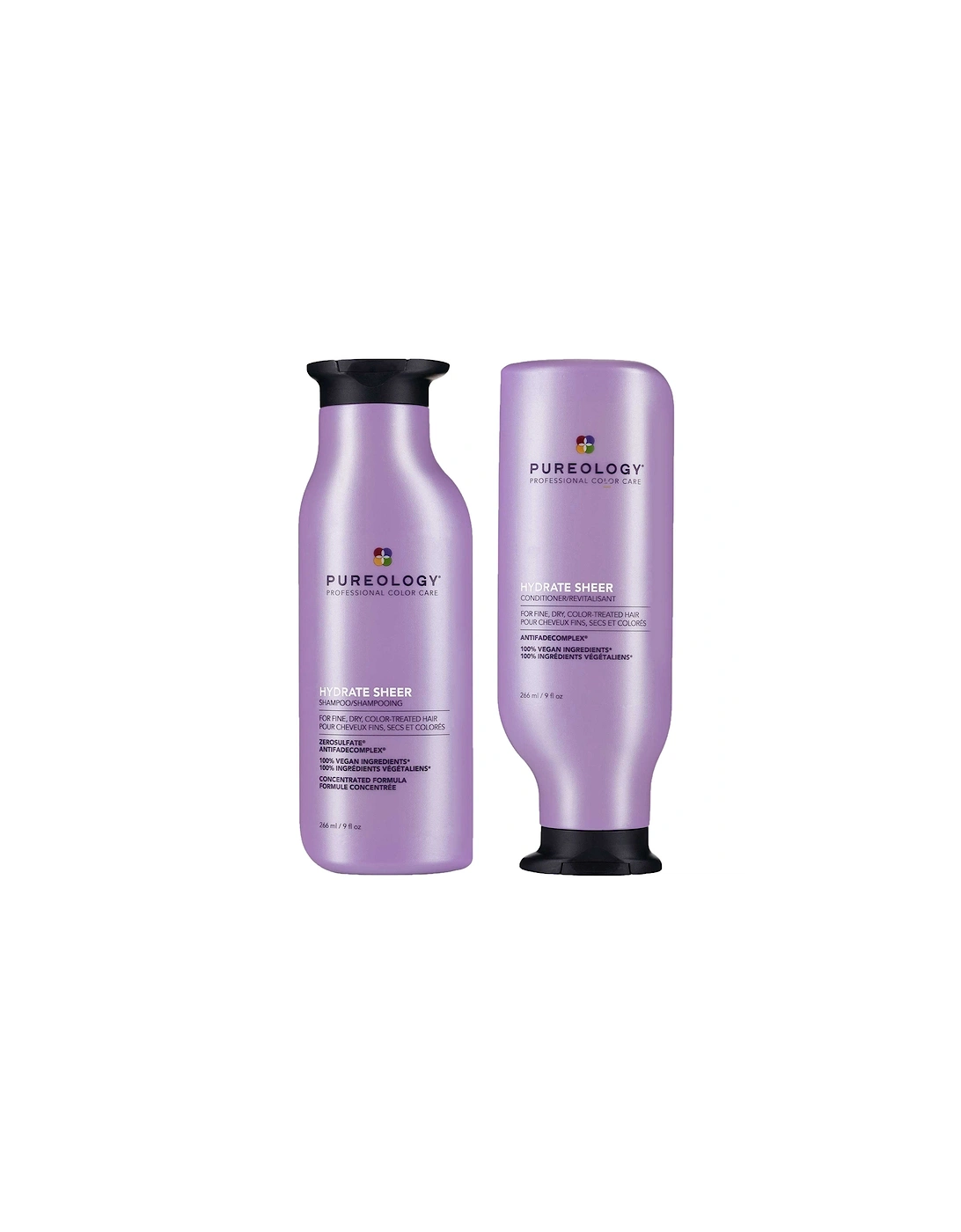 Hydrate Sheer Shampoo and Conditioner Bundle for Fine, Dry Hair, Sulphate Free for a Gentle Cleanse, 2 of 1