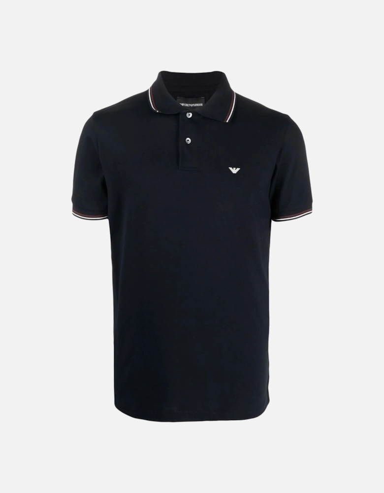 Essentials Piquet Polo Navy