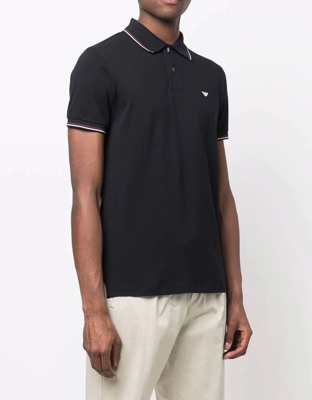 Essentials Piquet Polo Navy