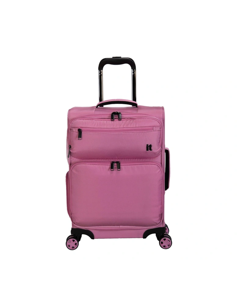 Downtime Mauve Sit-On Cabin Suitcase